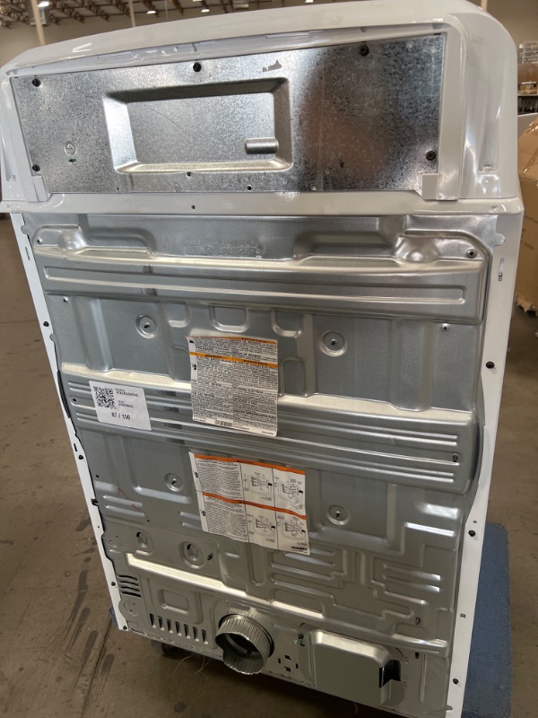 Photo 1 of Hotpoint 6.2 cu. ft. White Electric Vented Dryer with Auto Dry