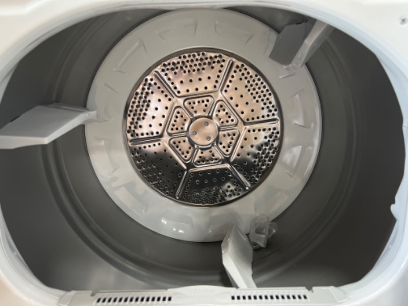 Photo 1 of Hotpoint 6.2 cu. ft. White Electric Vented Dryer with Auto Dry