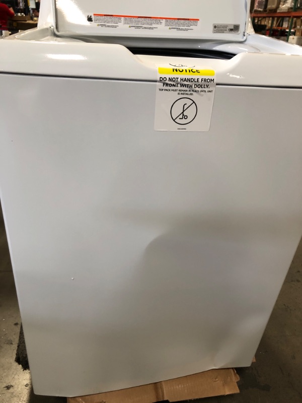 Photo 11 of Hotpoint 3.8 cu. ft. White Top Load Washer with Agitator