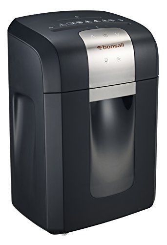 Photo 1 of USED Bonsaii EverShred Pro 3S16 12-Sheet Cross-Cut Paper/CD/Credit Card Shredder, 60 Mintues Continuous Running Time, 10 Minutes Cooling Down, Overload and
