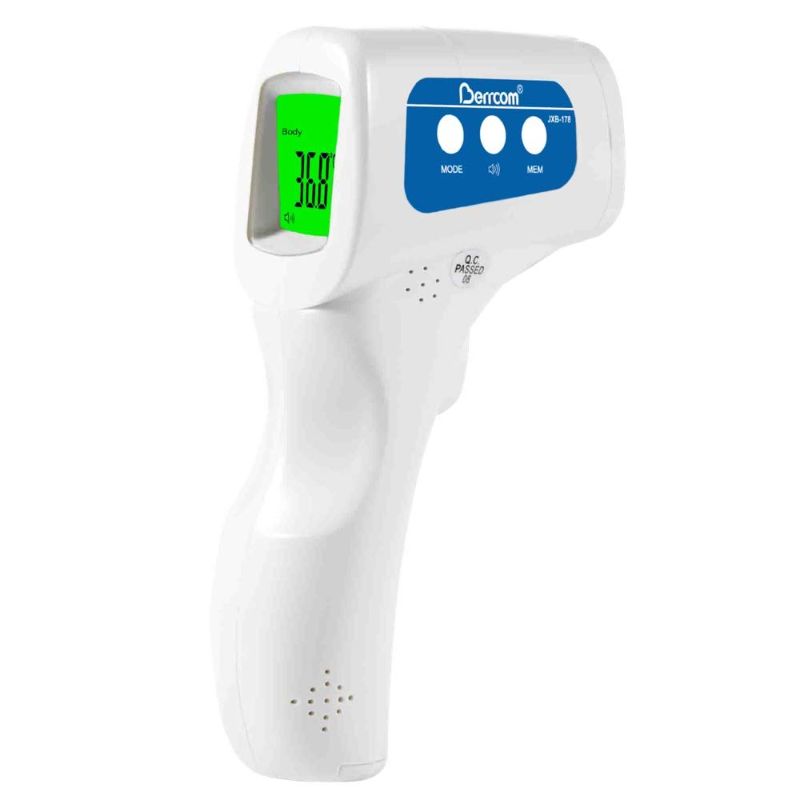 Photo 1 of Berrcom Non Contact Infrared Forehead Thermometer JXB-178 Contactless Thermometer 3 in 1 for Kids Infant Adult Fever Check
