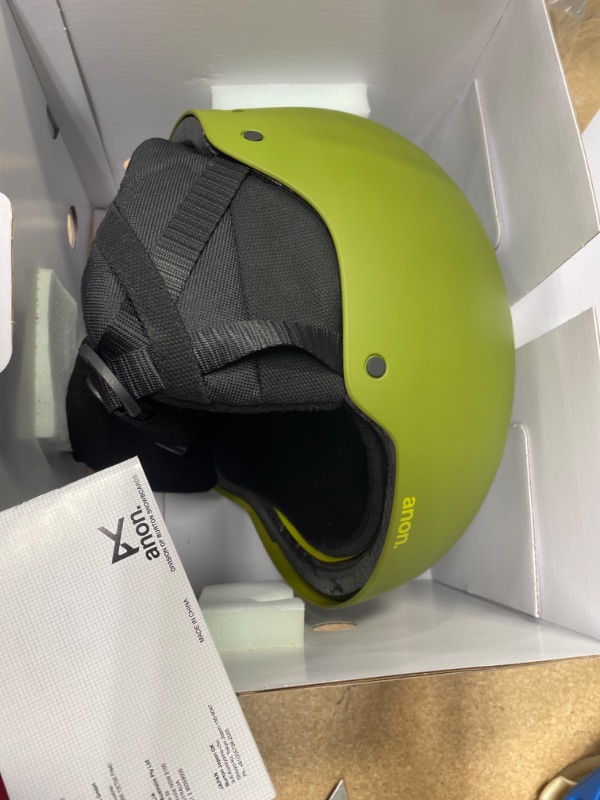 Photo 2 of Anon Men's Raider 3 MIPS Helmet, Green, Small/Medium
