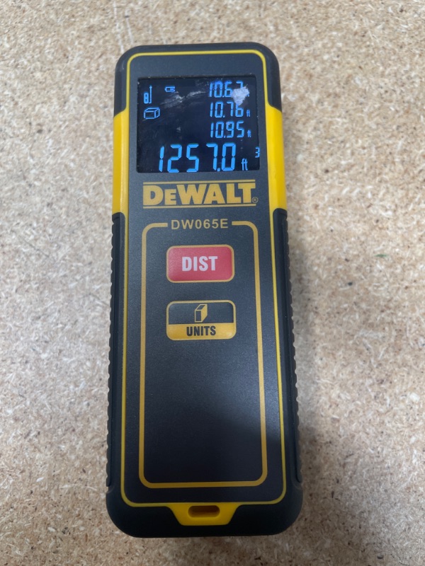 Photo 2 of DEWALT
65 ft. Laser Distance Measurer