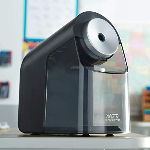 Photo 1 of X-ACTO® TeacherPro® Classroom Electric Pencil Sharpener, Blue
