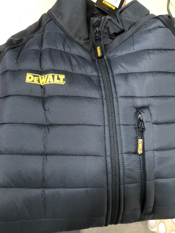Photo 2 of DEWALT
Hybrid Mens Size Large Black Nylon/Polyester Water Resistant Insulated Jacket