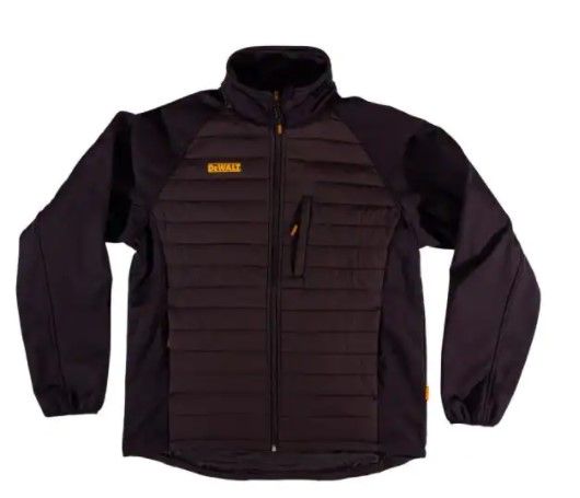 Photo 1 of DEWALT
Hybrid Mens Size Large Black Nylon/Polyester Water Resistant Insulated Jacket