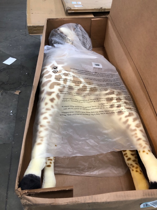 Photo 1 of Melissa & Doug Plush Giraffe, One Size , Brown
