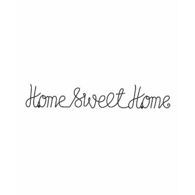 Photo 1 of ***DAMAGED* Lavish Home Metal Sweet Cursive Cutout Sign-3D Word Art Home Accent Decor-Perfect for Modern Rustic or Vintage Farmhouse Style
