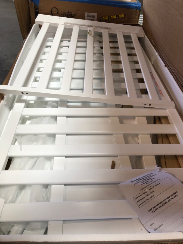 Photo 1 of **MISSING HARDWARE** GRACO(r) HADLEY 4-in-1 CONVERTIBLE CRIB with DRAWER, WHITE
