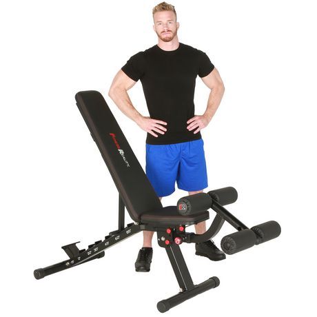 Photo 1 of ***LIGHT WARE** Fitness Reality 2000 Super Max Xl High Capacity Weight Bench with Detachable Leg Lock-Down
