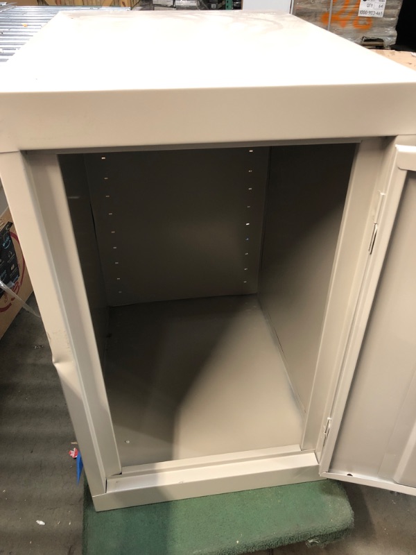 Photo 2 of **DAMAGED** SANDUSKY TA11182430-05 Mobile Storage Cabinet,Welded,Dove Gray
