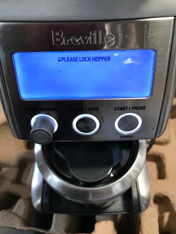 Photo 9 of Breville BCG820BSS Smart Grinder Pro Coffee Bean Grinder, Brushed Stainless Steel
