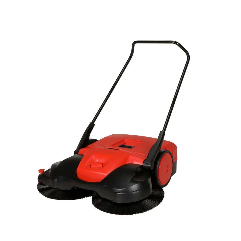 Photo 1 of Bissell BG477 Outdoor Sweeper push powered sweeper 31 inches 3 brush system 13.2 gallon capacity
