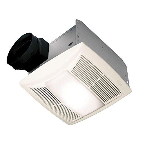 Photo 1 of Broan-NuTone QT Series 130 CFM Ceiling Bathroom Exhaust Fan with Light and Night Light, ENERGY STAR*