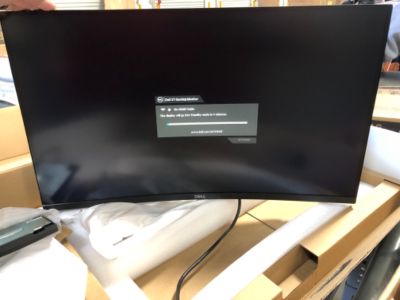 Photo 2 of S2721HGF 27" Gaming - LED Curved FHD FreeSync and G-SYNC Compatible Monitor (DisplayPort, HDMI)