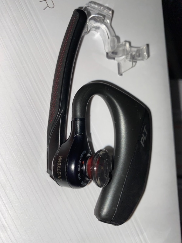 Photo 6 of PLANTRONICS Voyager 5200 Earset - Mono - Wireless - Bluetooth - 98.4 ft - Earbud, Over-The-Ear - Monaural - Outer-Ear - Noise Cancelling, Echo Cancelling Microphone
