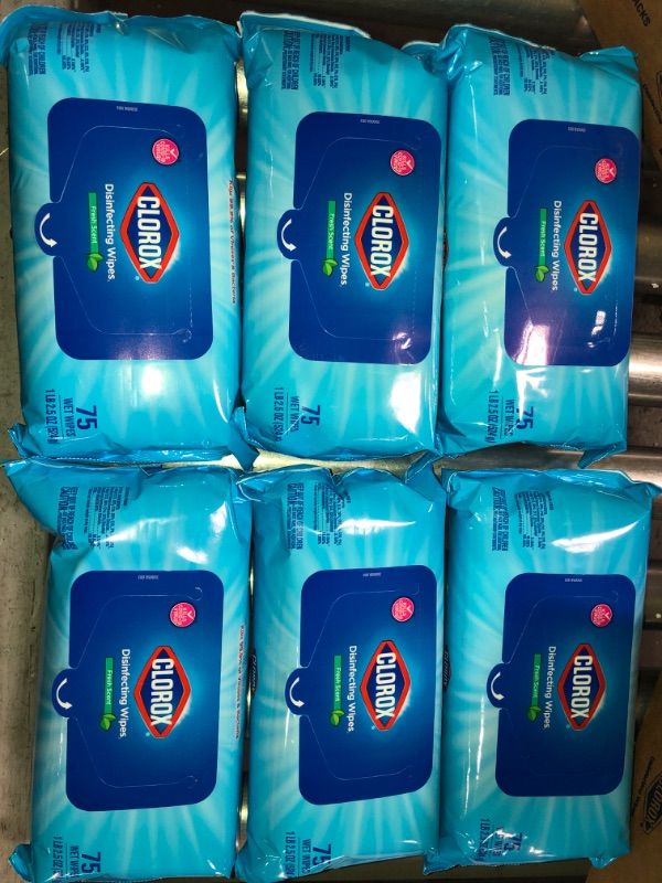 Clorox Disinfecting Wipes, Bleach Free Cleaning Wipes, Fresh Scent ...