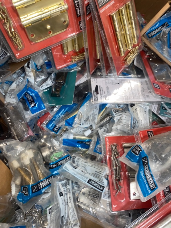 Photo 8 of ****Nonrefundable - Sold as is- ***Pallet of Assorted Door Hinges, Wall Door Stoppers, Radius Door Hinges, Hinge Pin Door Stoppers, Spring Door Stoppers, Floor Door stoppers & Chest Latches- different sizes, color and design ! 