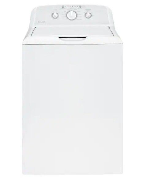 Photo 1 of Hotpoint 3.8 cu. ft. White Top Load Washer with Agitator
