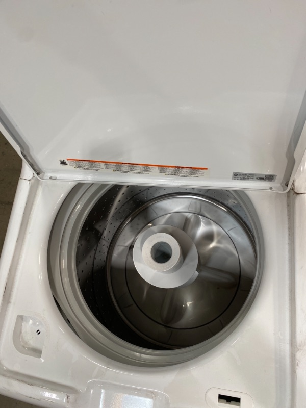 Photo 5 of Hotpoint 3.8 cu. ft. White Top Load Washer with Agitator
