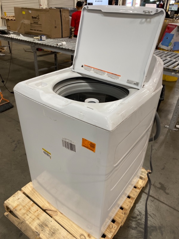 Photo 8 of Hotpoint 3.8 cu. ft. White Top Load Washer with Agitator
