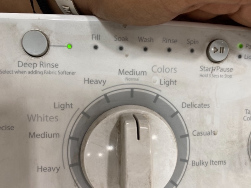 Photo 11 of Hotpoint 3.8 cu. ft. White Top Load Washer with Agitator
