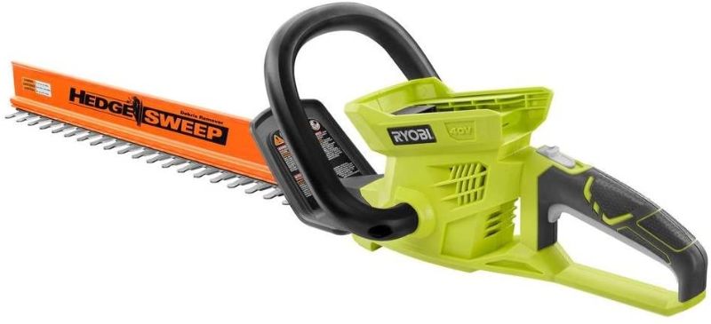 Photo 1 of (MISSING CHARGER) 
Ryobi 24in. 40-Volt Lith-ion Cordless Hedge Trimmer 
