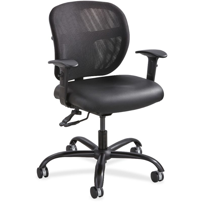 Photo 1 of Safco? Vue? Intensive Use Mesh Task Chair, Black Vinyl
missing some hardware and components