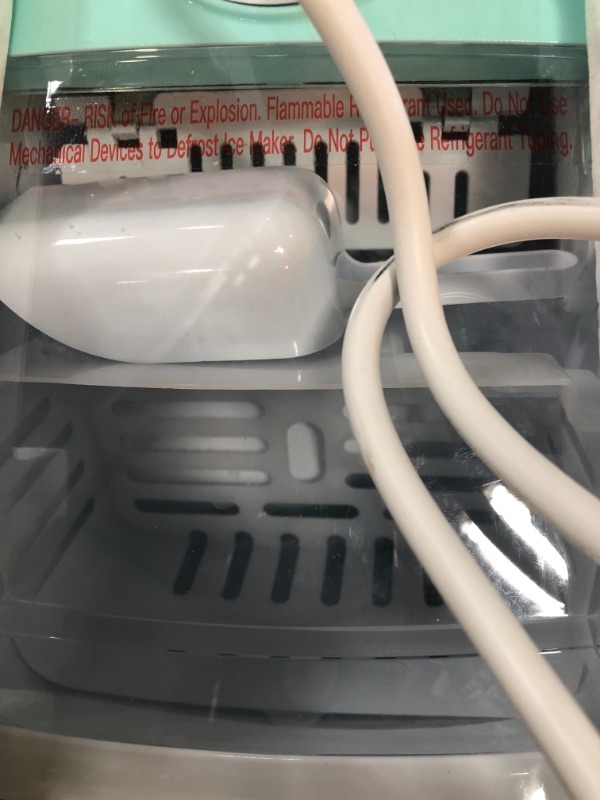 Photo 1 of Silonn Ice Makers Countertop, 9 Cubes Ready in 6 Mins, 26lbs in 24Hrs, Self-Cleaning Ice Machine with Ice Scoop 