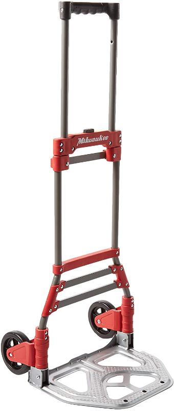 Photo 1 of **BROKEN REFER TO PHOTO**
Milwaukee 73777 Fold up Hand Truck, 5 Piece
