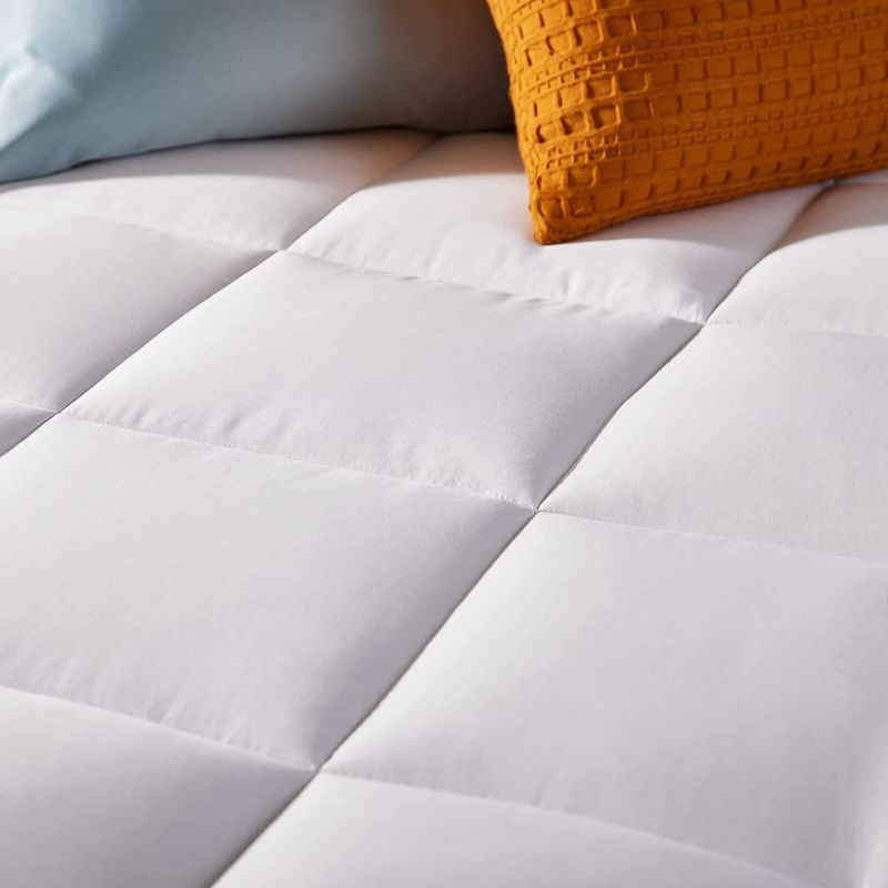 Photo 1 of **SIMILAR TO STOCK PHOTO**
 Dual Layer Enhanced Support Mattress Topper, 4 Inches, King
