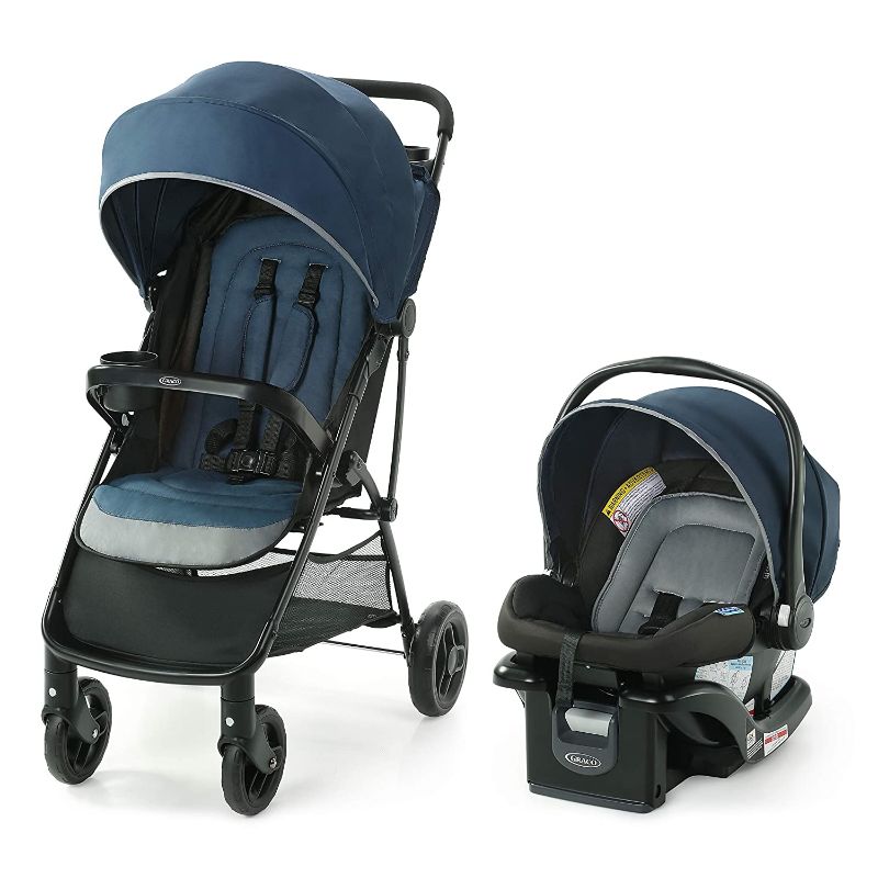 Photo 1 of Graco NimbleLite Travel System | Includes Lightweight Stroller and SnugRide 35 Lite Infant Car Seat, 
