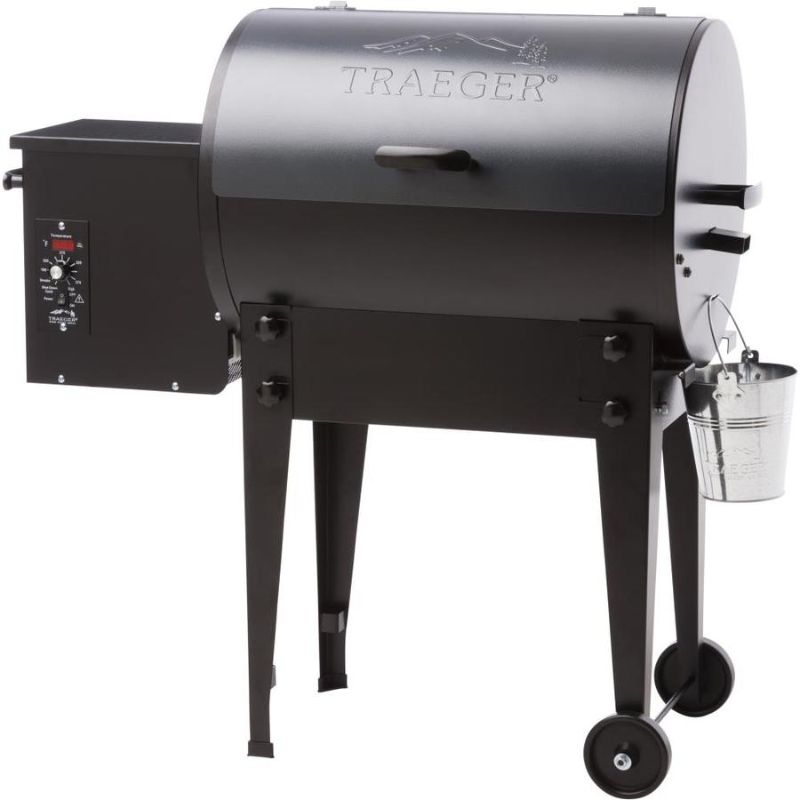 Photo 1 of (NOT FUNCTIONAL; ERROR ON POWER SCREEN; SCRATCHED/DENTED; MISSING HARDWARE)
Traeger Tailgater 20 Portable Wood Pellet Grill - Black - TFB30KLF
