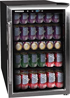 Photo 1 of (DAMAGED DOOR/DOOR FRAME)
Frigidaire EFMIS155 Beverage Center-126 Cans-Full Stainless Steel, 126-CAN, Stainless