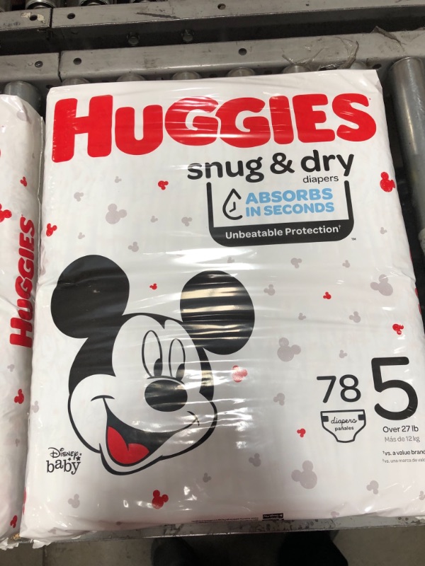 Photo 2 of [$20 Savings] Buy 2 Huggies Diapers Snug & Dry, Size 5, 312 Ct
