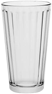 Photo 1 of AmazonCommercial Drinking Glasses, Fluted Highball - Set of 6, Clear, 13 oz