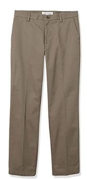 Photo 1 of Amazon Essentials Men's Classic-fit Wrinkle-Resistant Flat-Front Chino Pant 36W x 32L
