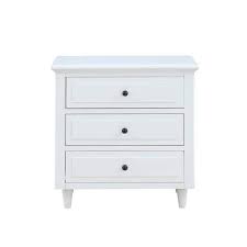 Photo 1 of 
3-Drawer Nightstand Storage Wood Cabinet