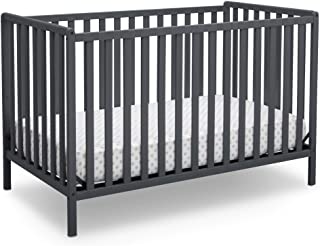 Photo 1 of Delta Children Heartland 4-in-1 Convertible Crib, Charcoal Grey