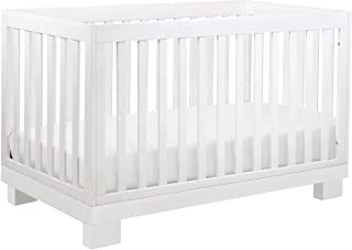 Photo 1 of Babyletto Modo 3-in-1 Convertible Crib with Toddler Bed Conversion Kit in White, Greenguard Gold Certified **MINOR DAMAGE***