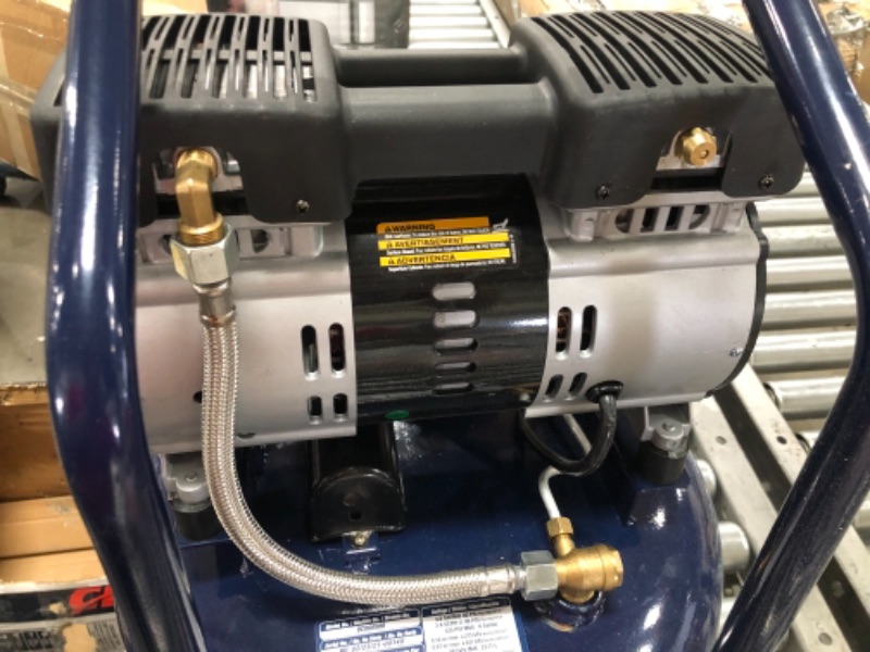 Photo 5 of Campbell Hausfeld "Quiet Series" Electric Air Compressor - 6 Gal. - 1.0 HP DC060500
