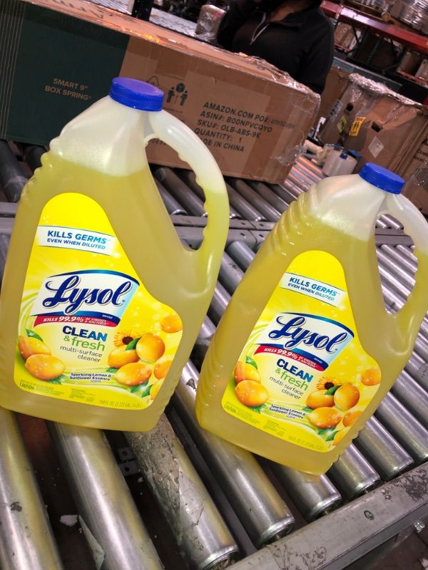 Photo 1 of 2pck- Lysol 144 oz. Lemon Breeze All-Purpose Cleaner