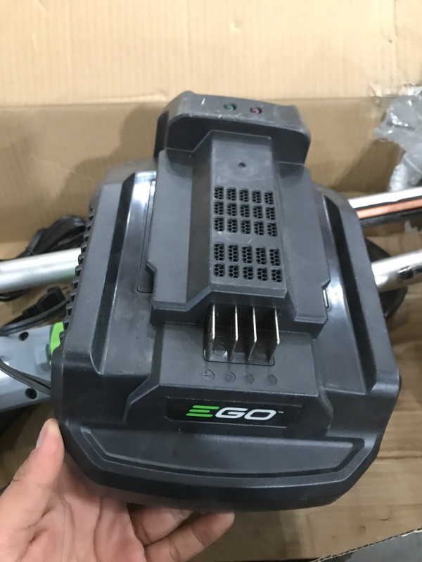 Photo 4 of ***PARTS ONLY*** EGO Power+ ST1521S 15-Inch String Trimmer with POWERLOAD and Carbon Fiber Split Shaft 2.5Ah Battery and Charger Included
