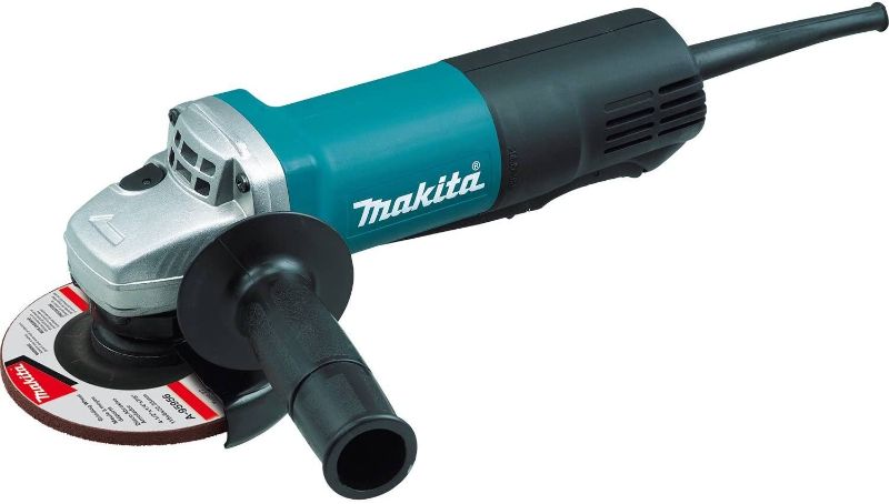 Photo 1 of Makita 9557PB 4-1/2" Paddle Switch Angle Grinder, with AC/DC Switch
