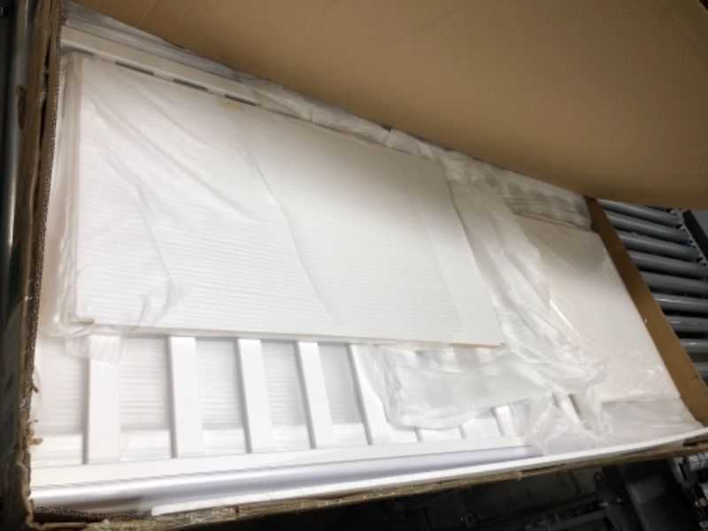 Photo 1 of Dream On Me Anna 4-in-1 Convertible Crib and Changer, White