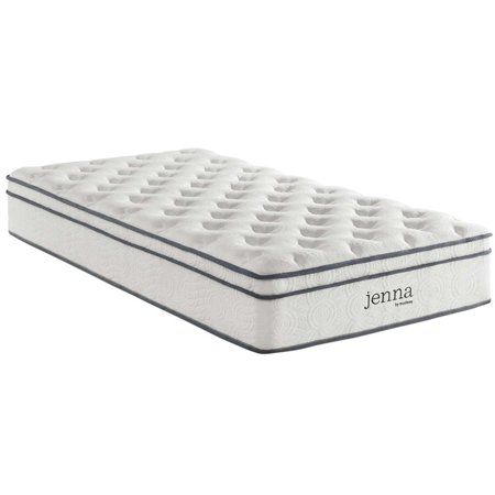 Photo 1 of Jenna 10in. Medium Innerspring Tight Top Twin Mattress