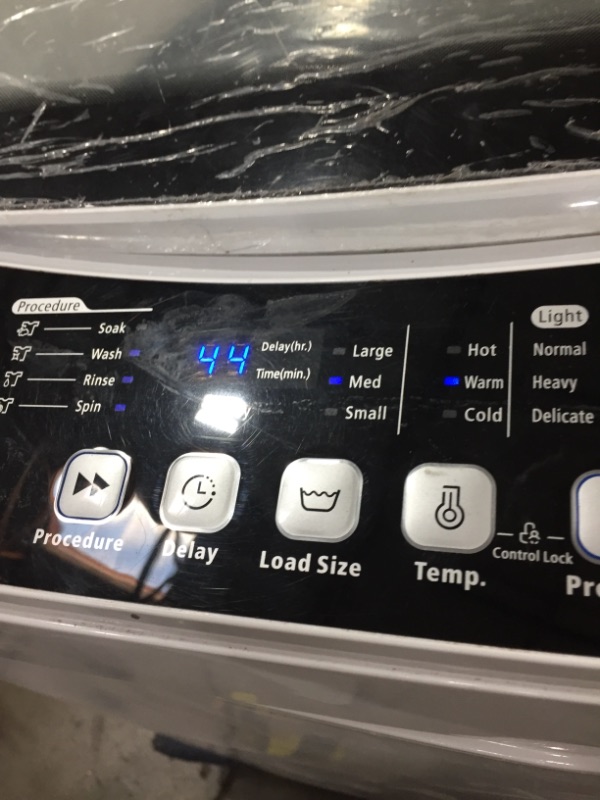 Photo 6 of BLACK+DECKER BPWM16W Portable Washer, White(parts only)sold as-is