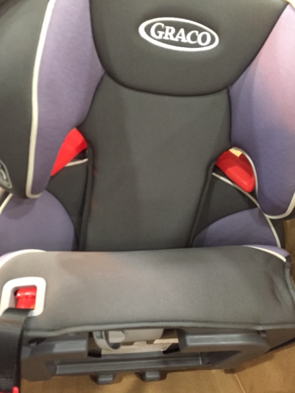 Photo 4 of Graco Affix High Back Booster Car Seat, Grapeade