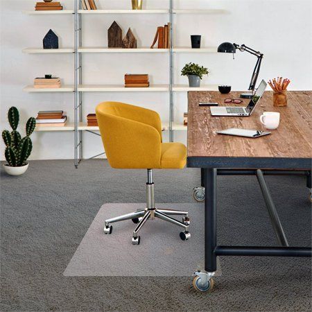 Photo 1 of Advantagemat® Vinyl Rectangular Chair Mat for Carpets up to 3/4" - 48" X 60"
