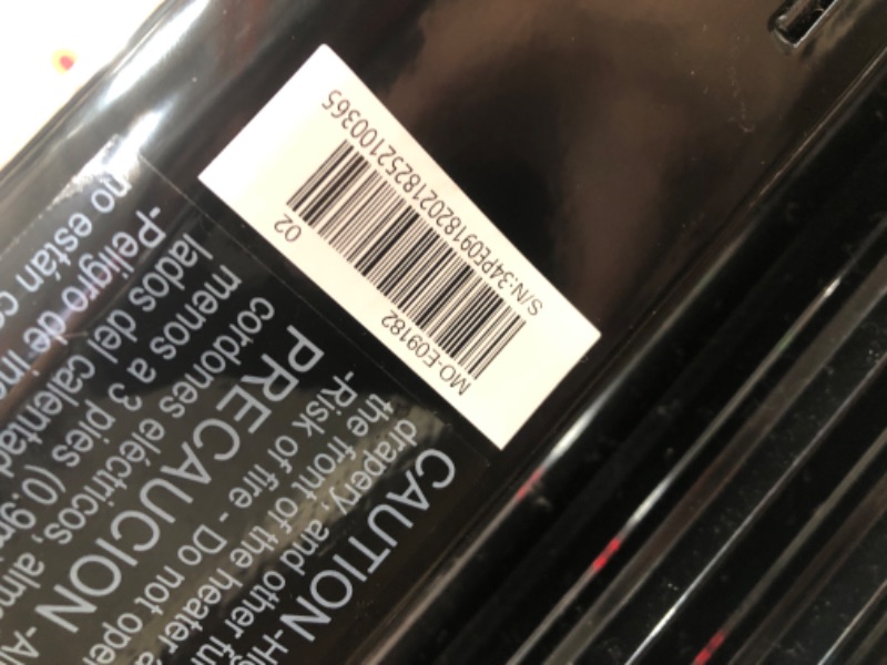 Photo 1 of 1,500-Watt Oil-Filled Radiant Electric Space Heater with Thermostat
